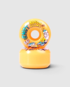 Snot Wheels Jason Adams Spray Cans 99A Conical Wheels Neon Orange
