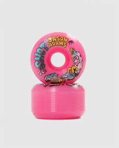 Snot Wheels Jason Adams Spray Cans 99A Conical Wheels Neon Pink