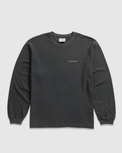thisisneverthat Border Jacquard LS T-Shirt Blue Green