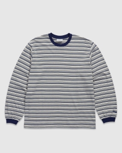 thisisneverthat Striped LS T-Shirt Ivory