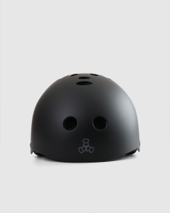 Triple 8 THE Certified SS Rubber Helmet Black Matte