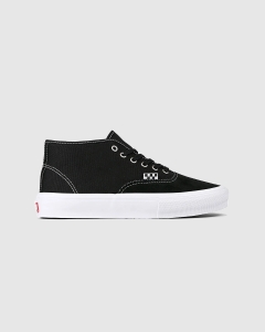 Vans Skate Authentic Mid Black/White
