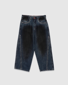Vitriol Void Spill Denim Jeans Blue Wash