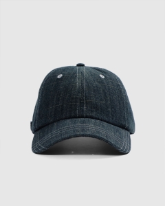 Yardsale Faded Slub Denim Strapback Dark Blue