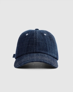 Yardsale Faded Slub Denim Strapback Light Blue