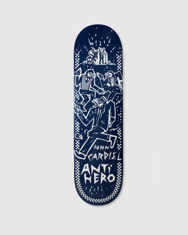 Antihero Ruder Bwoys Deck John Cardiel