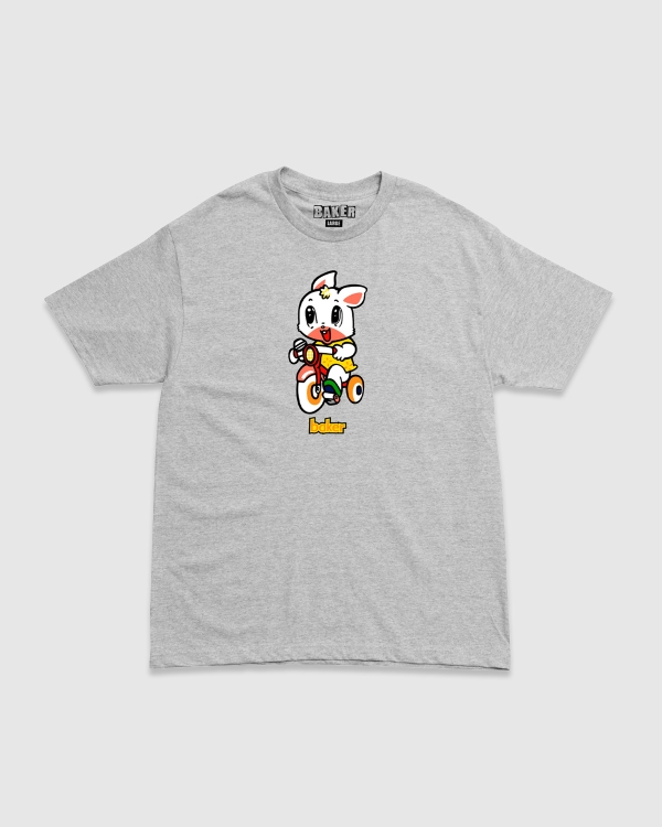 Baker Reynolds Bunny T-Shirt Heather Grey