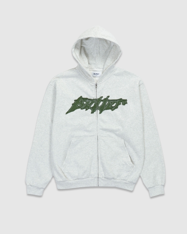 Butter Goods Amplify Zip Hood Ash