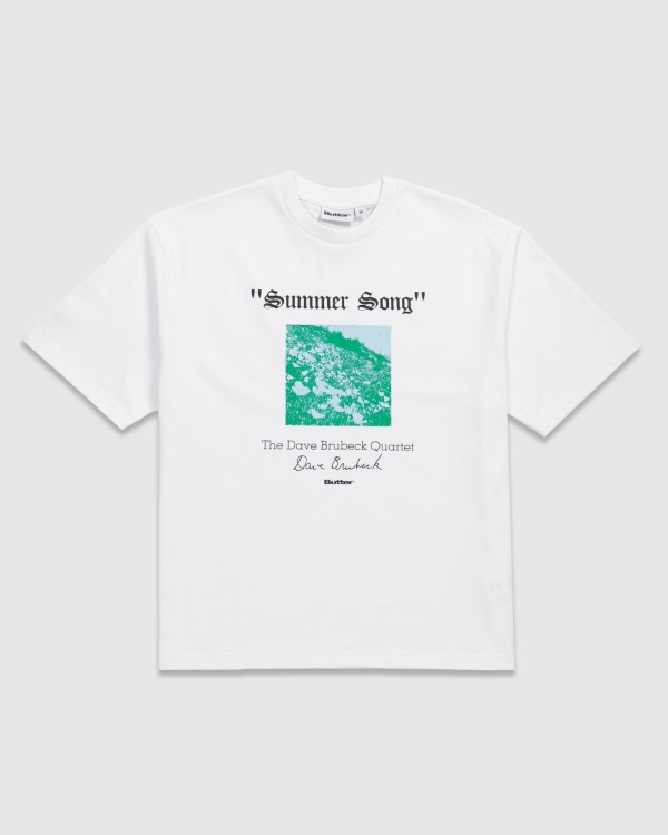 Butter Goods Summer Song T-Shirt White