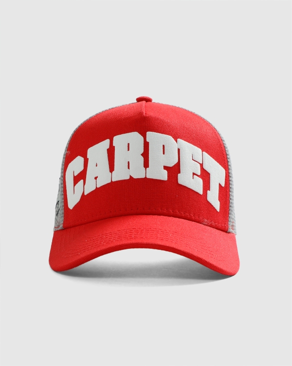 Carpet Varsity Trucker Red