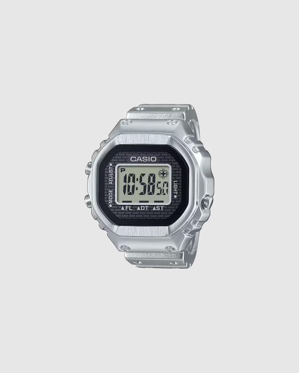 Casio Digital Ring Watch CRW001-1D Silver