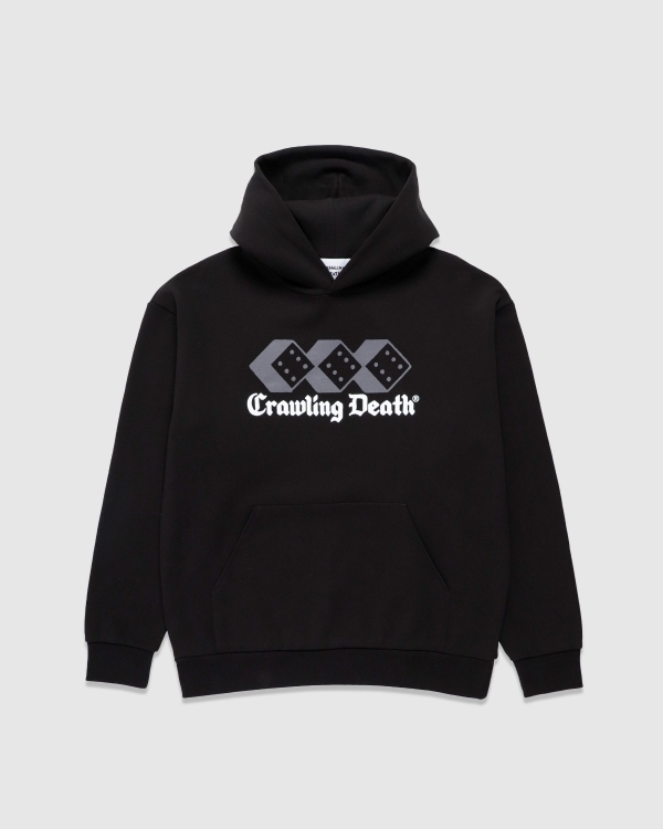 Crawling Death Three Dice Heavyweight PO Hood Black
