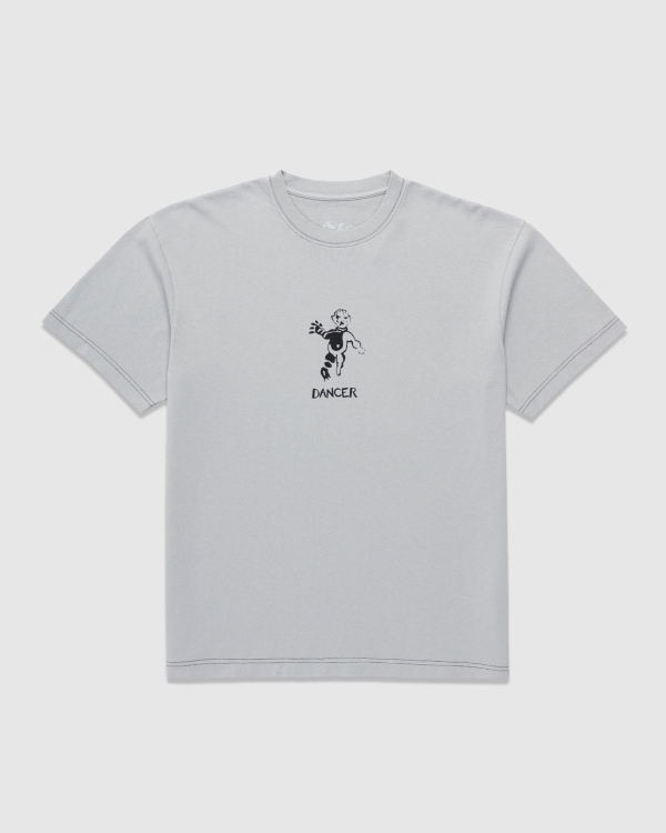 Dancer OG Logo T-Shirt Oyster Grey