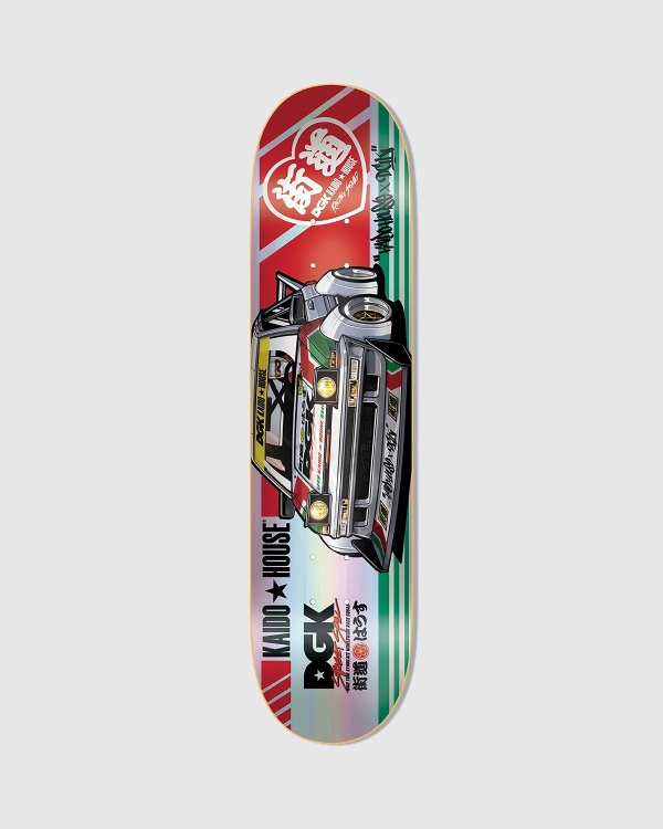 DGK x Kaido House Raceway Rainbow Prismatic Deck