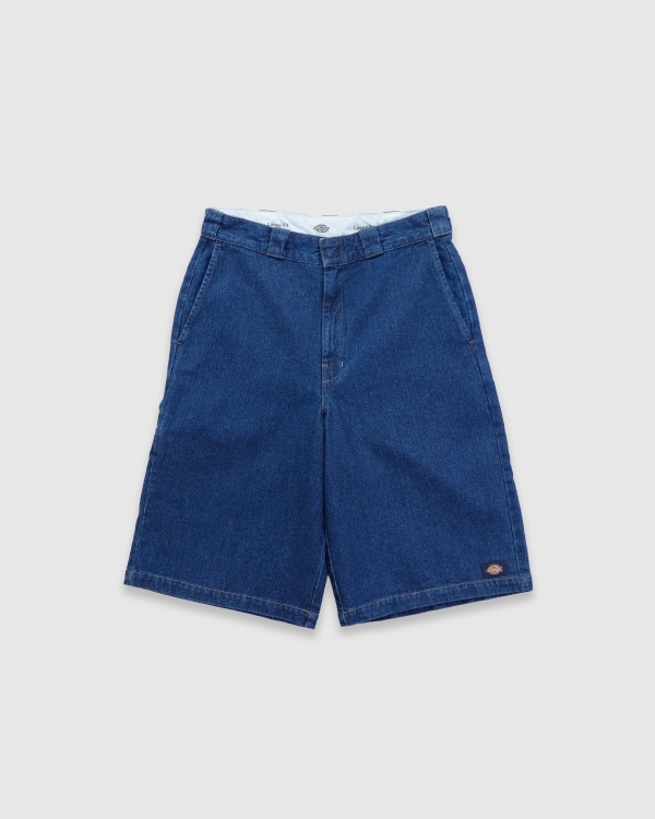 Dickies 13in Denim Multi Pocket Short Stone Washed Indigo