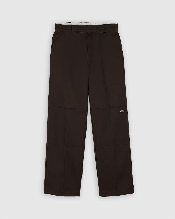 Dickies 85-283 Loose Fit Double Knee Work Pants Dark Brown