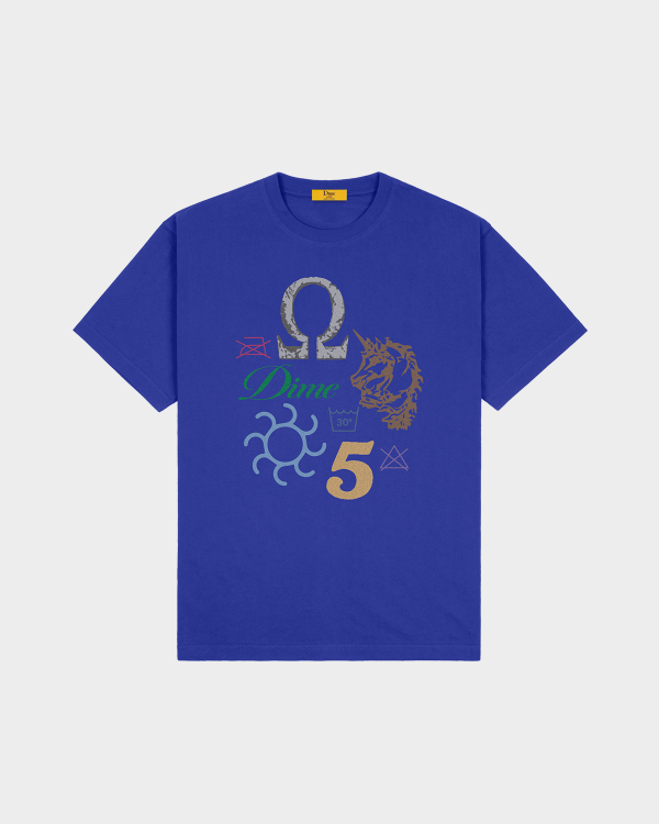 Dime Codex T-Shirt Ultramarine