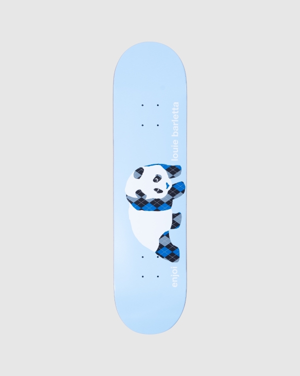 Enjoi Argyle Panda R7 Deck Louie Barletta