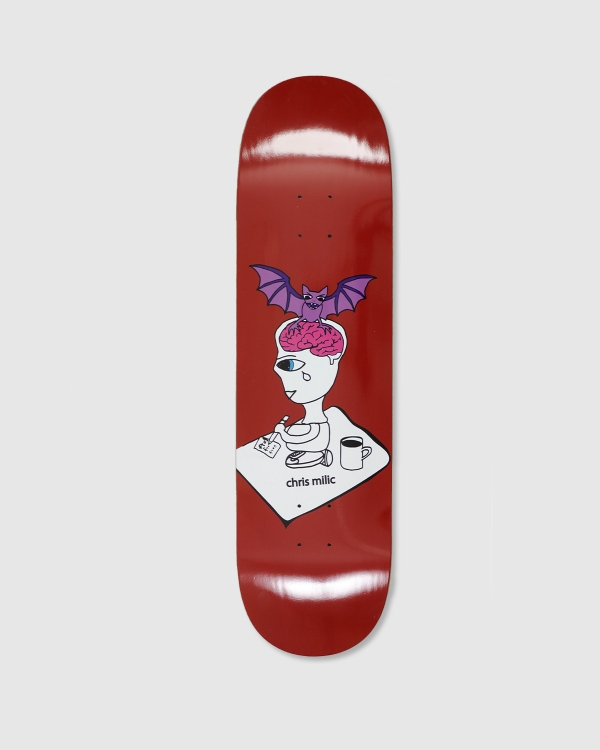 Frog Skateboards Bat Brain Deck Chris Milic