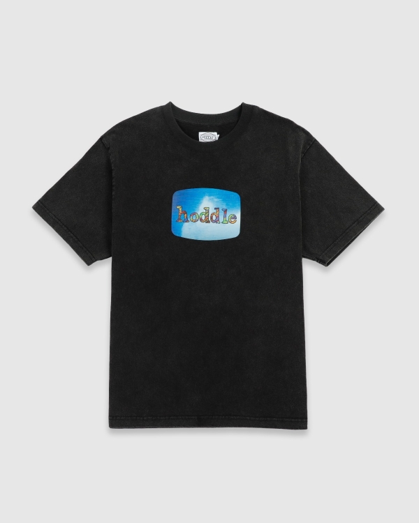 Hoddle Rage T-Shirt Faded Black