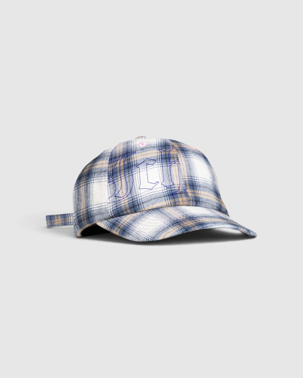 Ichpig Legions Plaid Strapback Cream/Blue