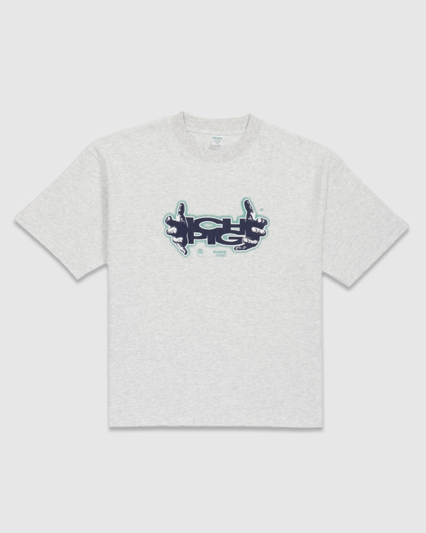 Ichpig Sensory T-Shirt White Marle/Teal