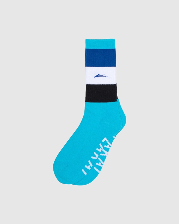 Lakai Bar Crew Socks Aqua