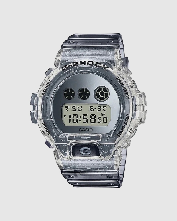 G Shock Digital Skeleton Series Watch DW6900SK-1D Black/Grey