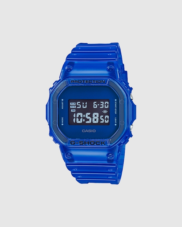 Casio G Shock Digital 90s Watch DW5600SB-2D Blue