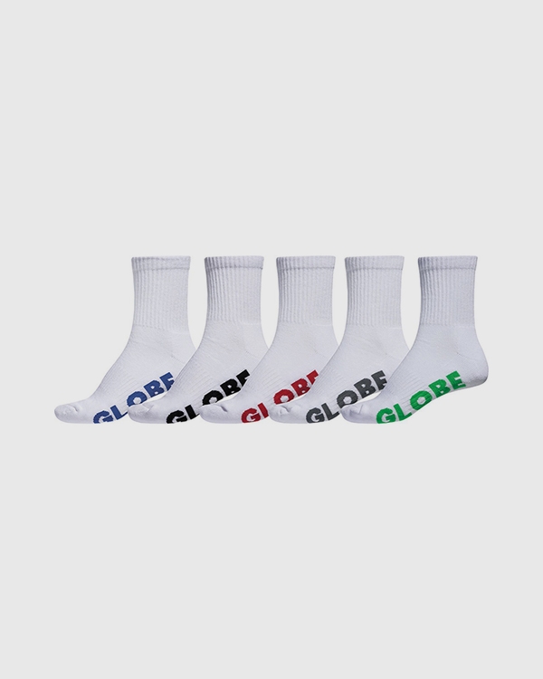 Globe Stealth Crew Boys Sock 5 Pack