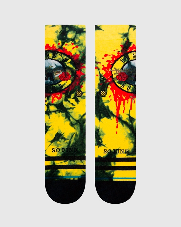 Stance So Fine Socks Yellow