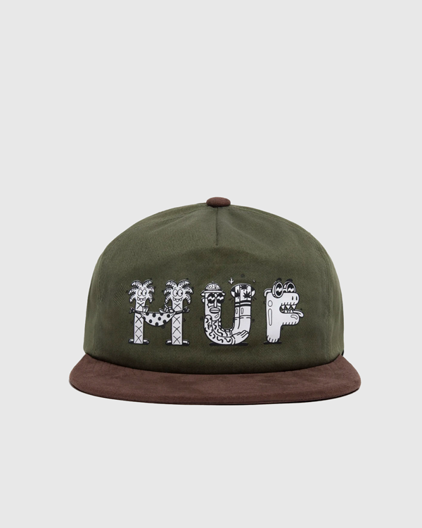Huf x Steve Harrington Snapback Olive