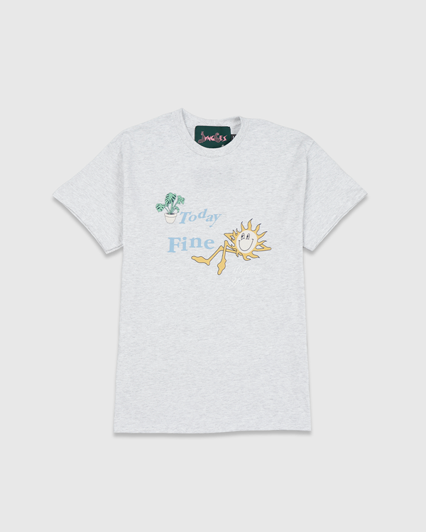 Jungles Fine Without You T-Shirt Ash Grey