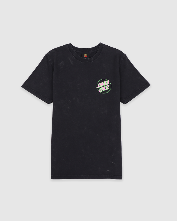 Santa Cruz Jeff Kendall Blacklight Snake Youth T-Shirt Black