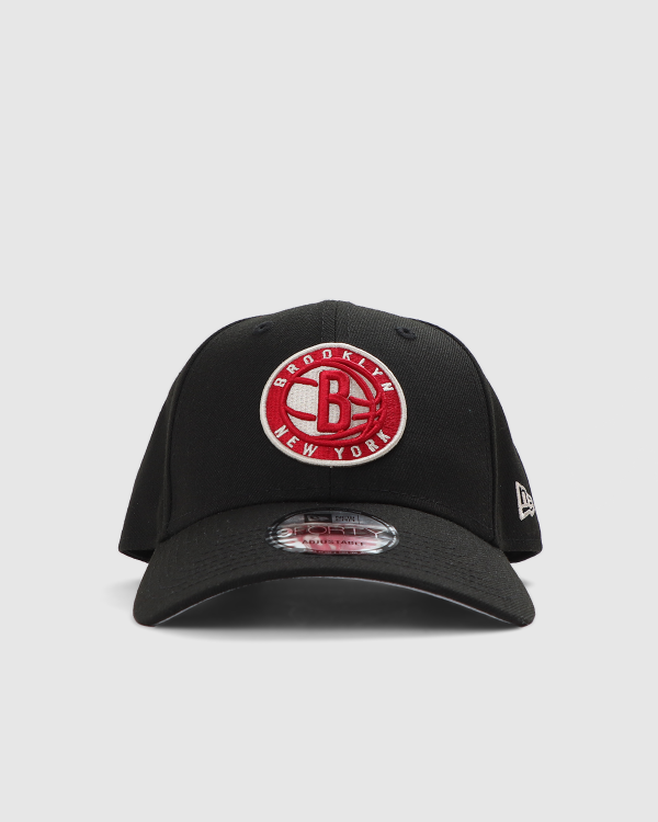 New Era 940 Brooklyn Nets Snapback Black/Scarlet/Stone