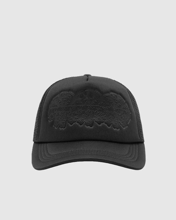 FA Three Spiral Snapback Black
