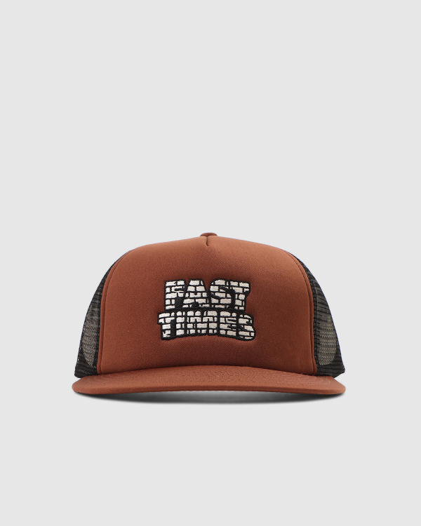 Fast Times Brickstack Mesh Snapback Chocolate/Black