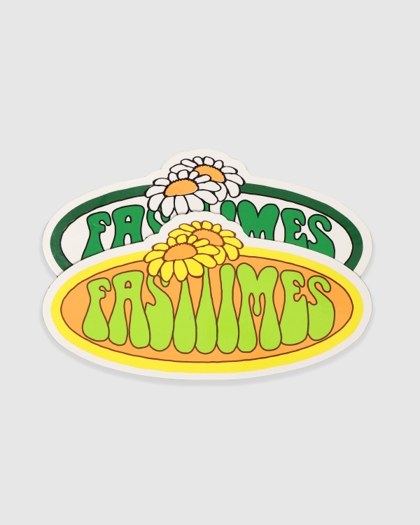 Fast Times FB Oval Sticker