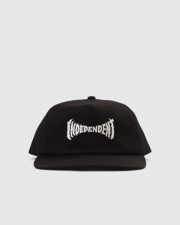 Independent Metal Span Snapback Black