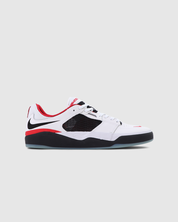 Nike Ishod Premium White/Black/University Red/Black