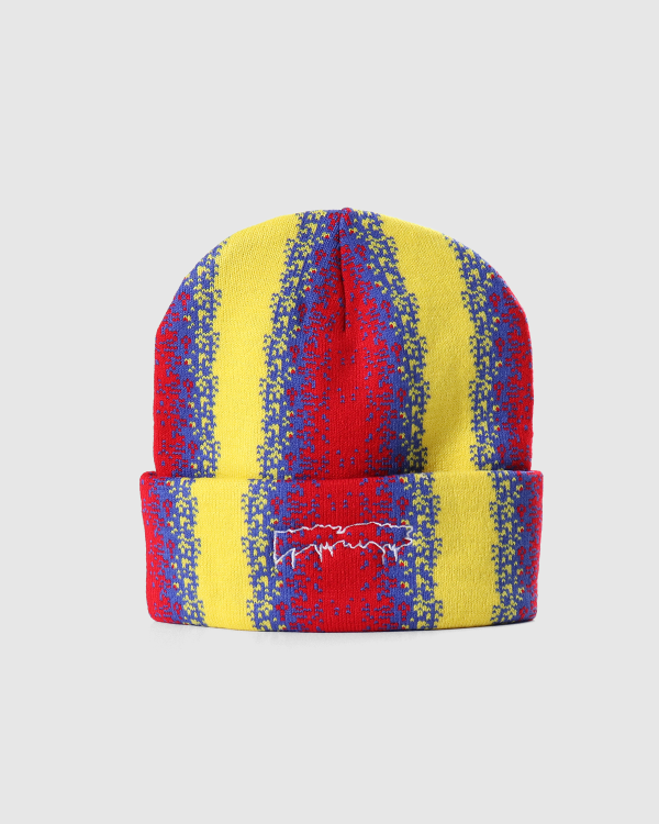 FA Gradient Drip Cuff Beanie Yellow/Blue