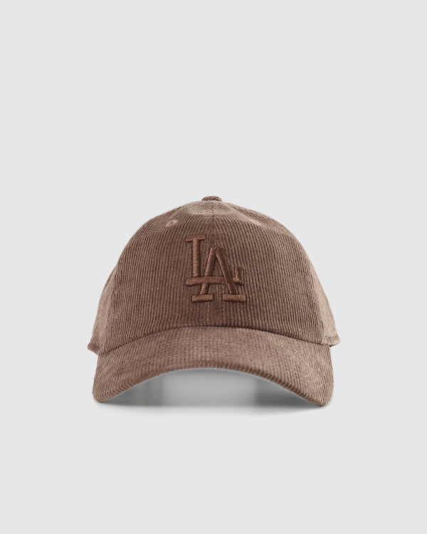 New Era Casual Classic Los Angeles Dodgers Seasonal Corduroy Strapback Brown