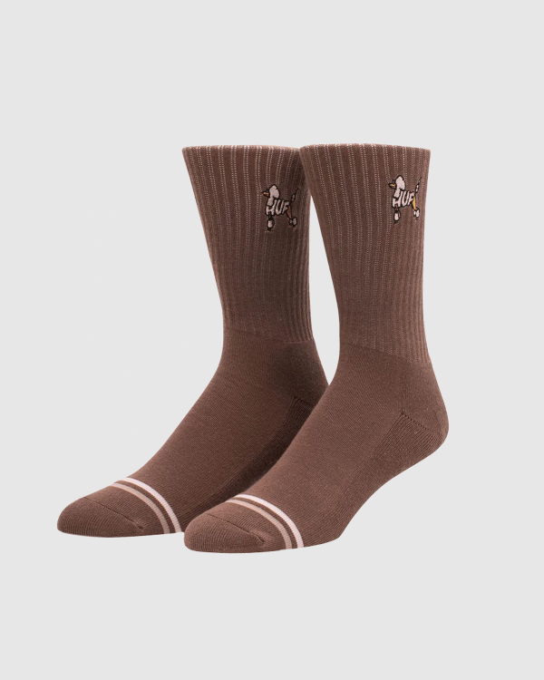 Huf Poodle Crew Sock Bark