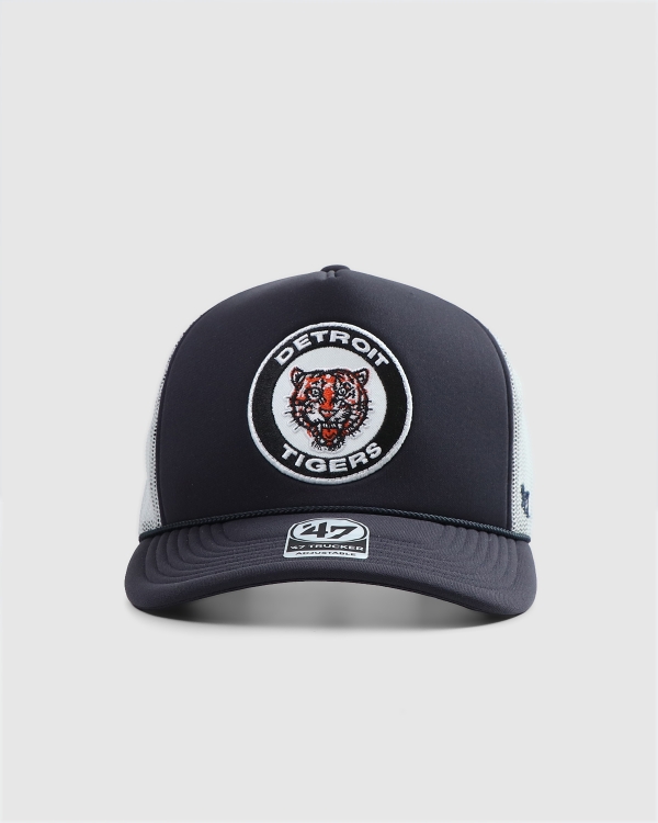 47 Brand Detroit Tigers Cooperstown Patch Trucker Navy