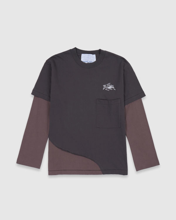 Jungles Double Layer LS T-Shirt Phantom Shark