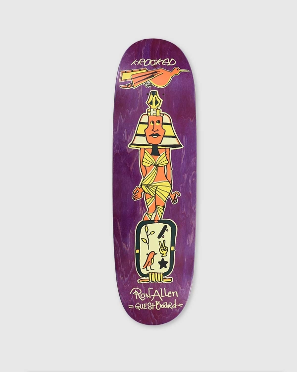 Krooked Ron Allen Guest Deck Maroon
