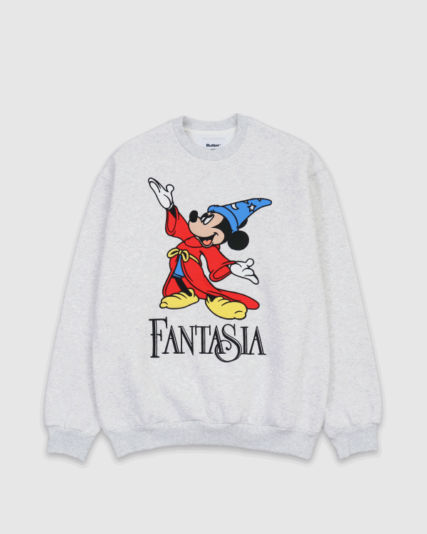 Butter Goods x Fantasia Crew Ash Grey