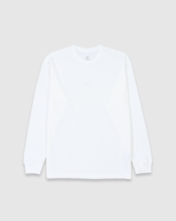 Nike NSW Premium Essentials Sust LS T-Shirt White/White