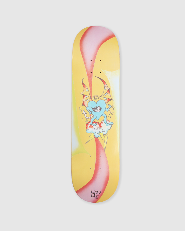 Hoddle Jack Kirk Swirl Deck Yellow/Red