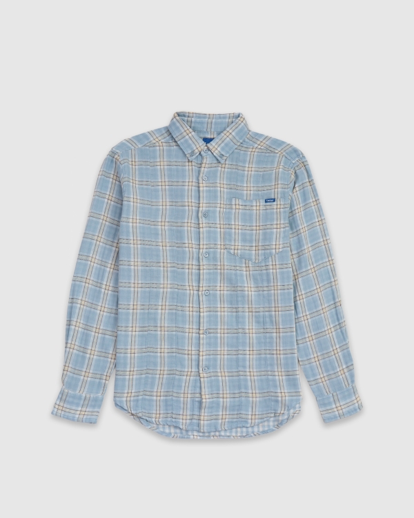 Larriet Jasper LS Shirt Blue Plaid